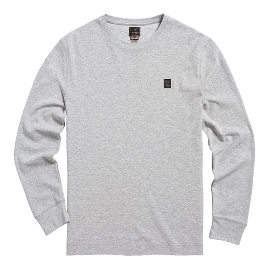 Bild von DEAN L/S WAFFLE T-SHIRT GREY MARL