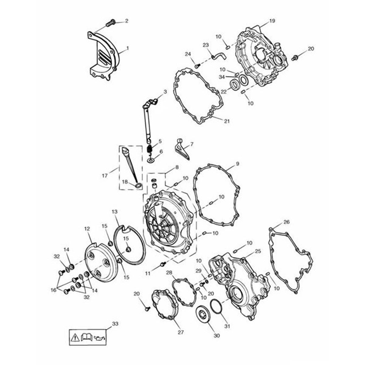 Bild von DECKEL, LICHTMASCHINE, SCHWARZ