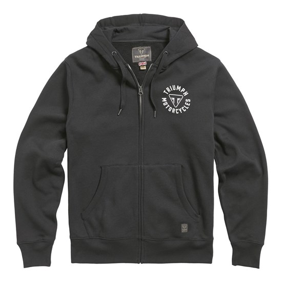 Bild von DIGBY FULL ZIP HOODY JET BLACK