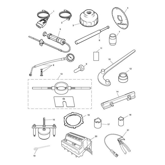 Bild von DRIFT,SWINGING ARM BEARINGS