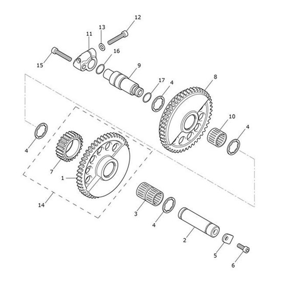 Bild von Dead Shaft, Balancer Gear, Ecc