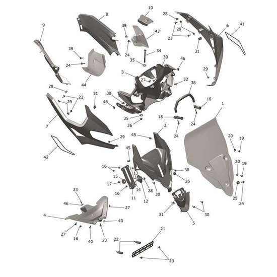 Bild von Decal, Cockpit, RH