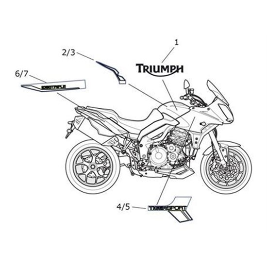 Bild von Decal, Cover Panel, Lower, LH