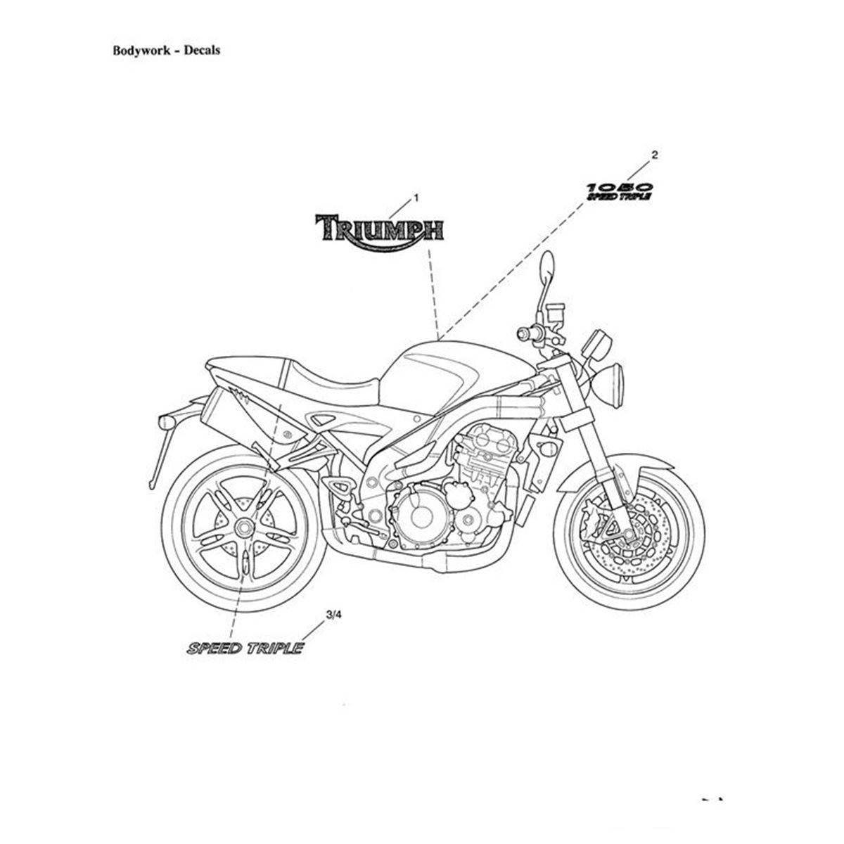 Bild von Decal, Fuel Tank Centre