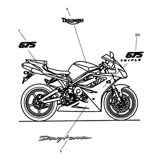 Bild von Decal, Fuel Tank