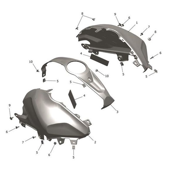 Bild von Decal, Fuel Tank