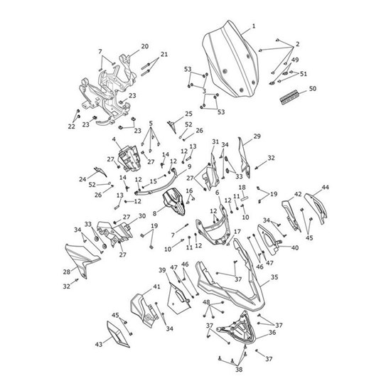 Bild von Decal, High Mudguard, LH