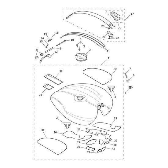 Bild von Decal, Knee Pad, 221, LH