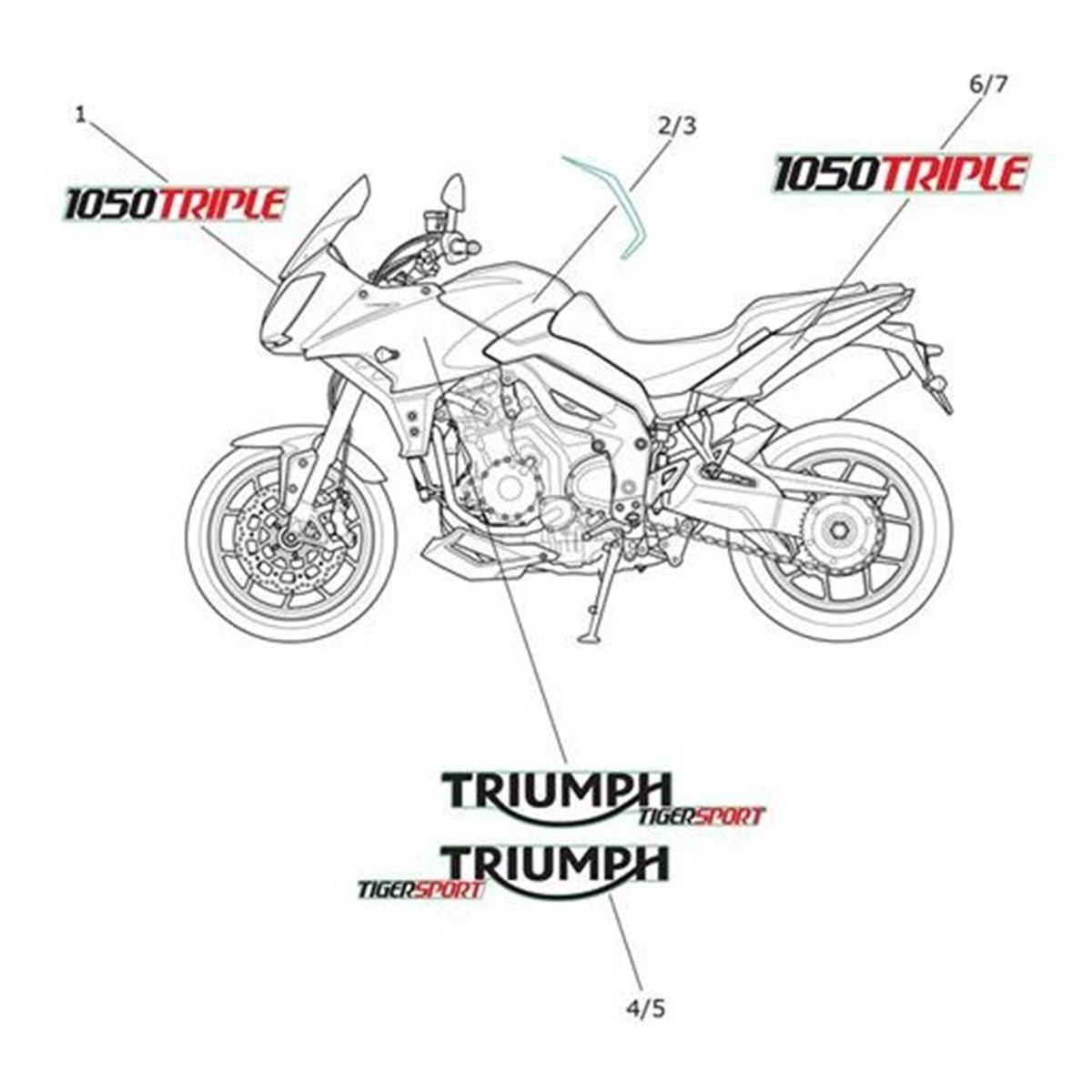 Bild von Decal, Rear Panel, RH