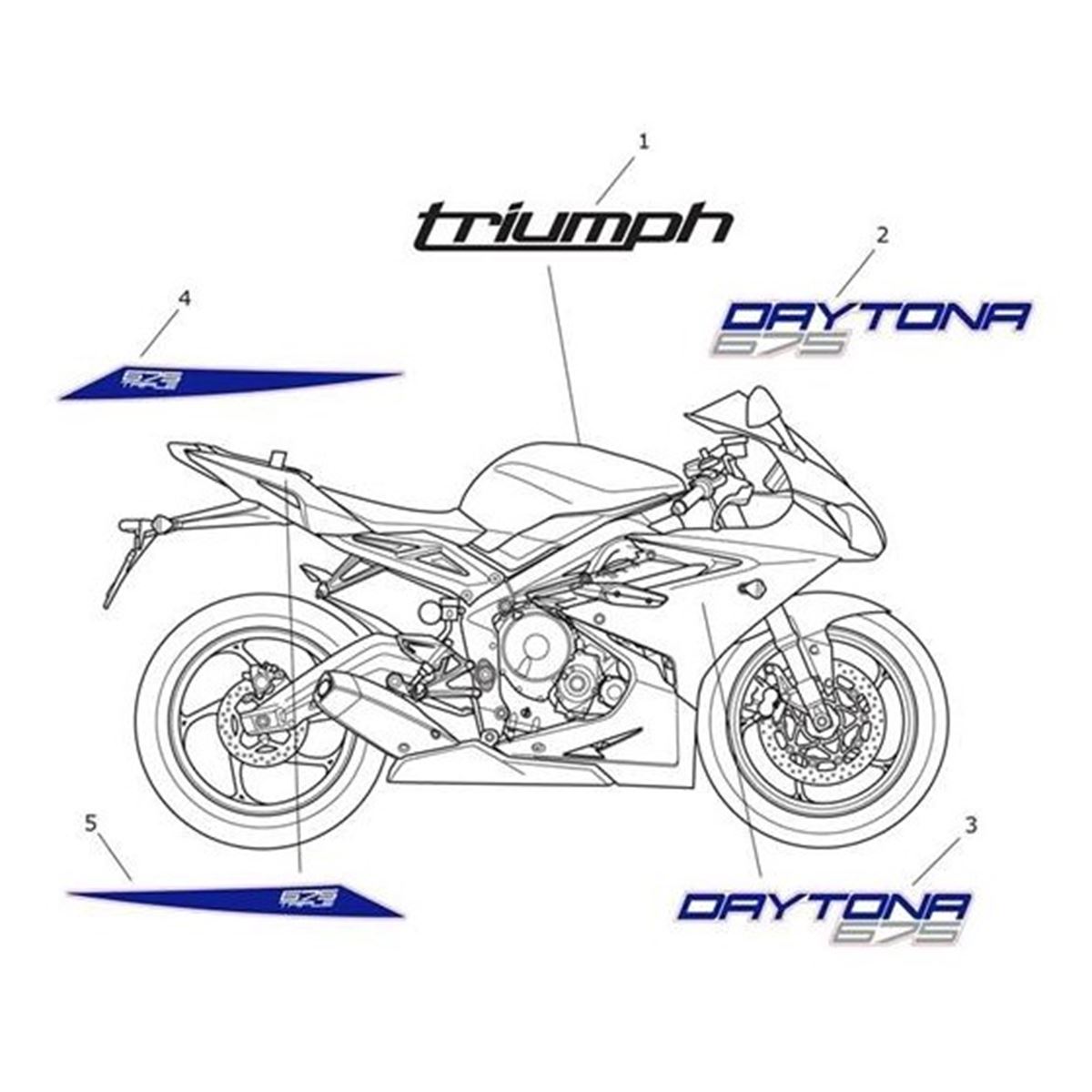 Bild von Decal, Upper Fairing, LH