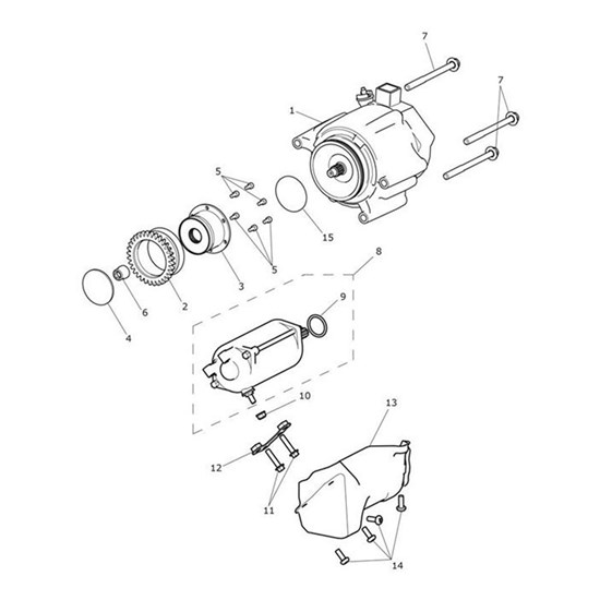 Bild von Decoupler, Alternator Drive