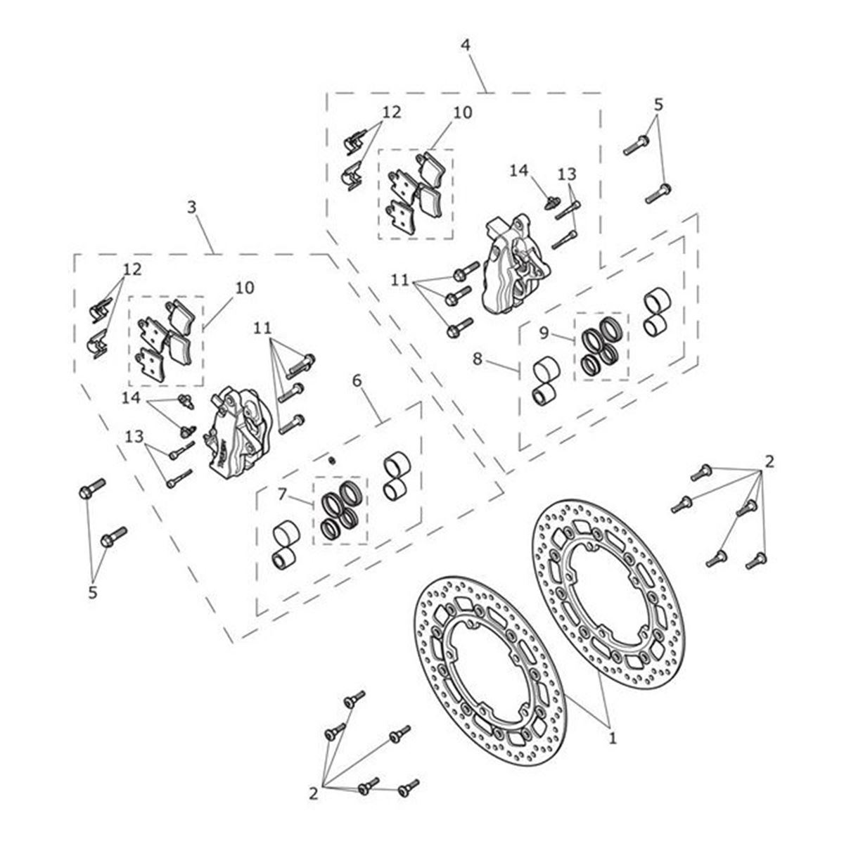 Bild von Disc Assy, 320 x 5.0, slv