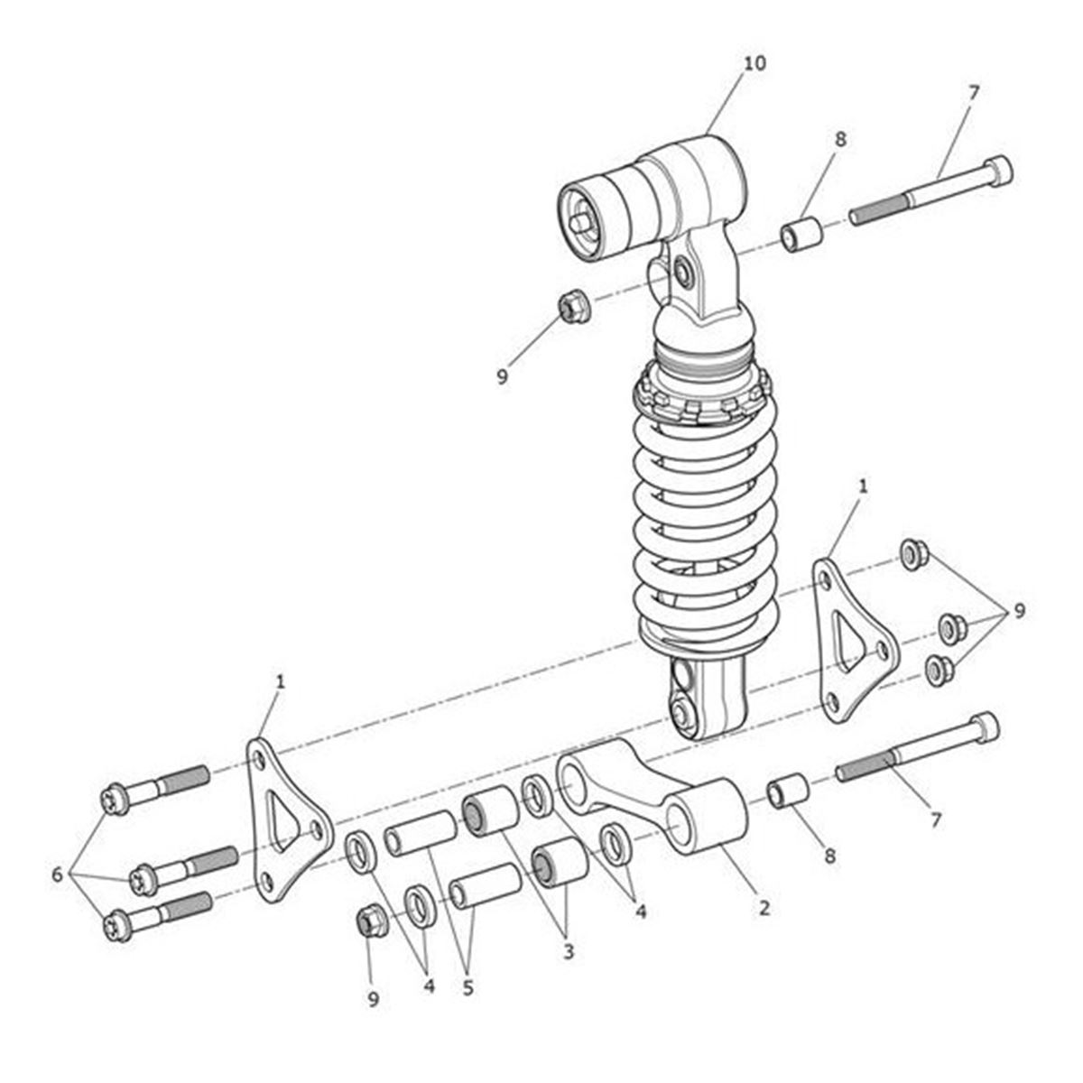 Bild von Drag Link, Extruded & Machined