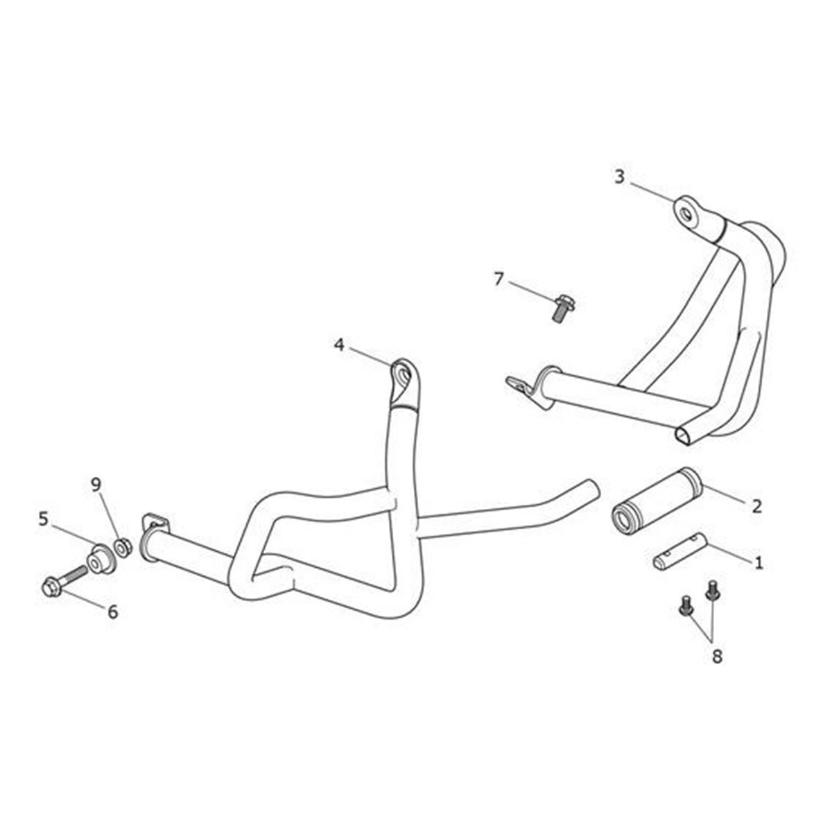 Bild von Dresser Bar Assy, S/S, LH