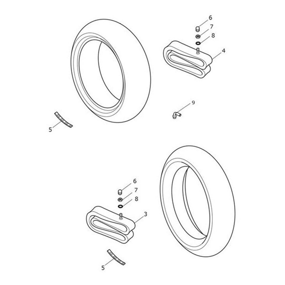 Bild von Extension, Valve, 90 Degree