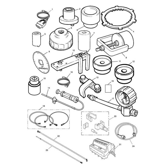 Bild von Extension Hose, Fuel, EFI