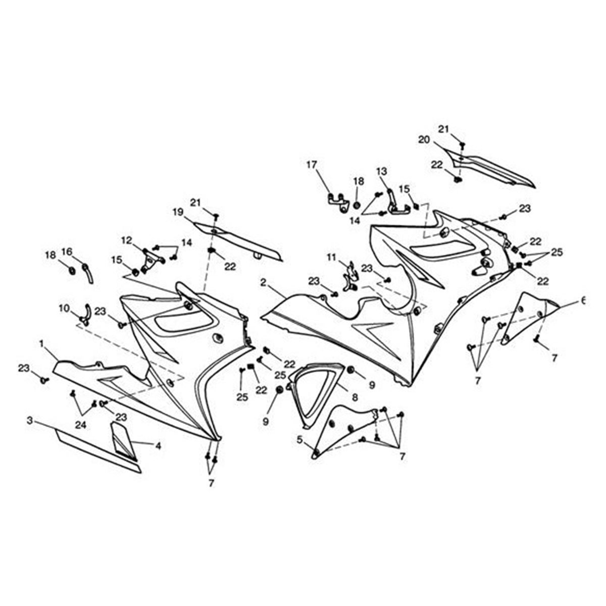 Bild von Fairing, LH
