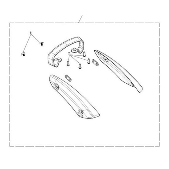 Bild von Fender Rail Removal Kit