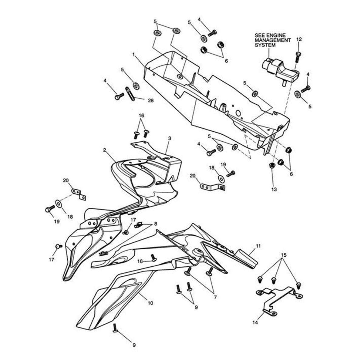 Bild von Finisher, Rear Mudguard
