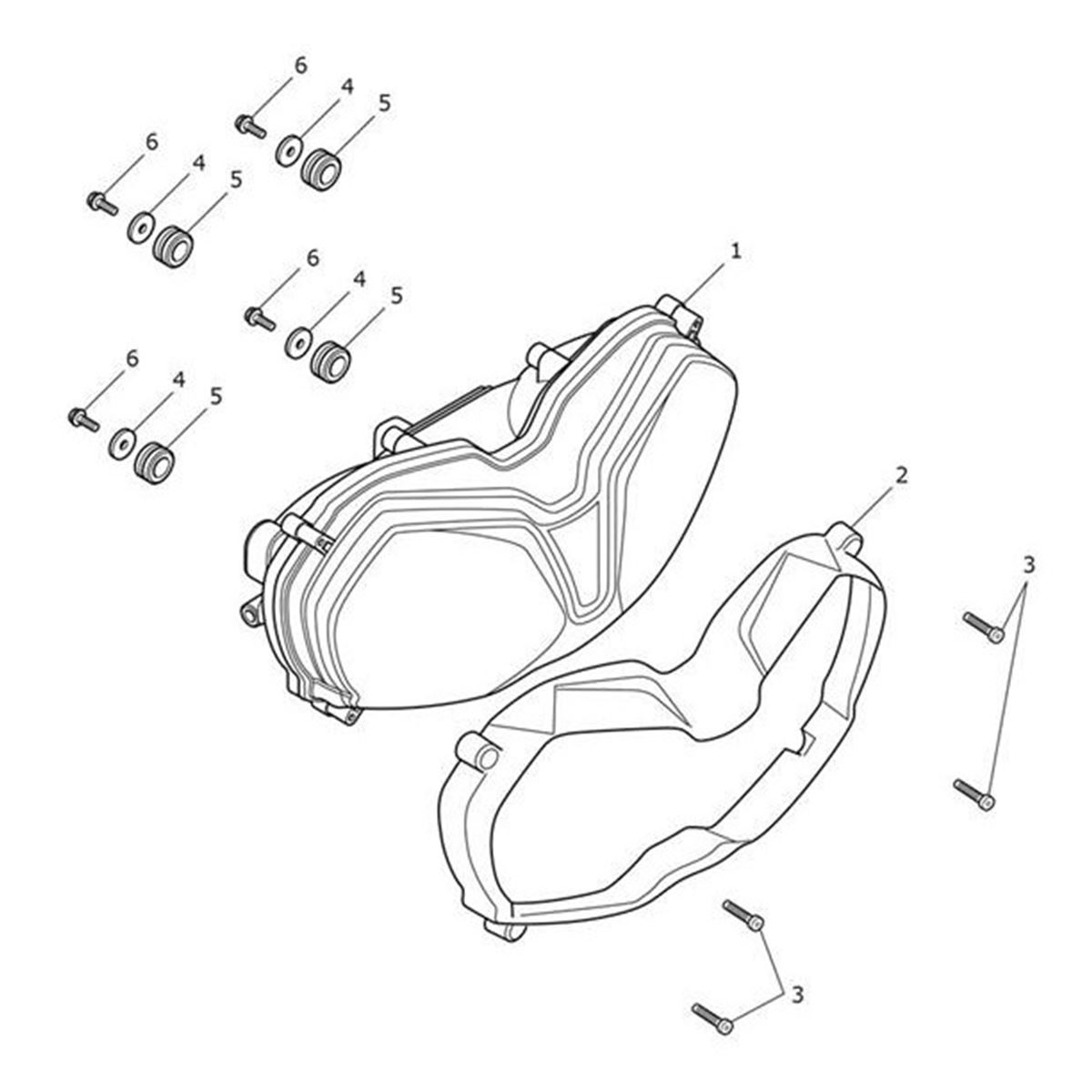 Bild von Finisher Headlamp, Moulding