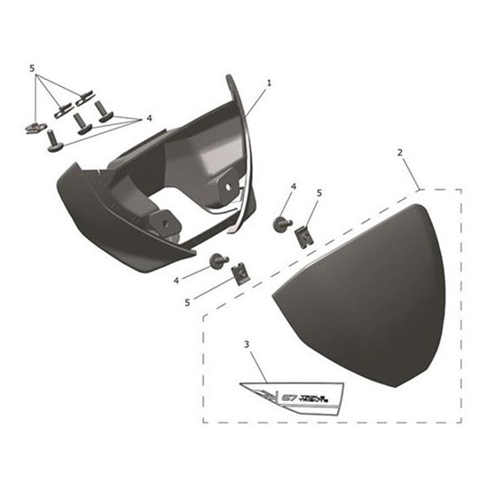 Bild von Flyscreen, Snowdonia White