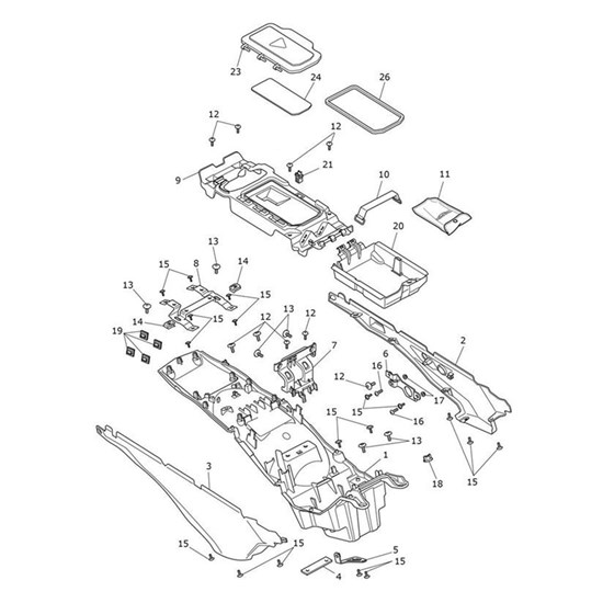 Bild von Foam, Phone Tray Upper