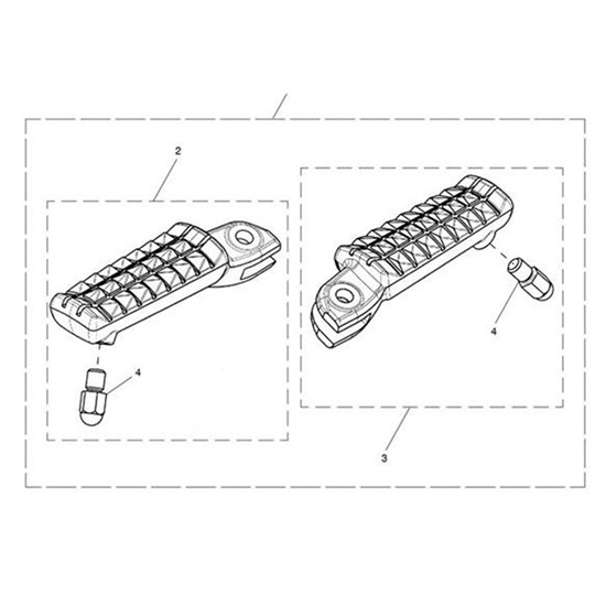 Bild von Footrest, LHF