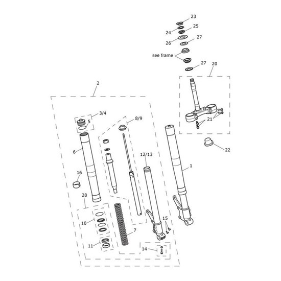 Bild von Fork Assembly, RH