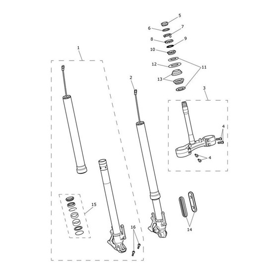 Bild von Fork Assy, TSAS, RH