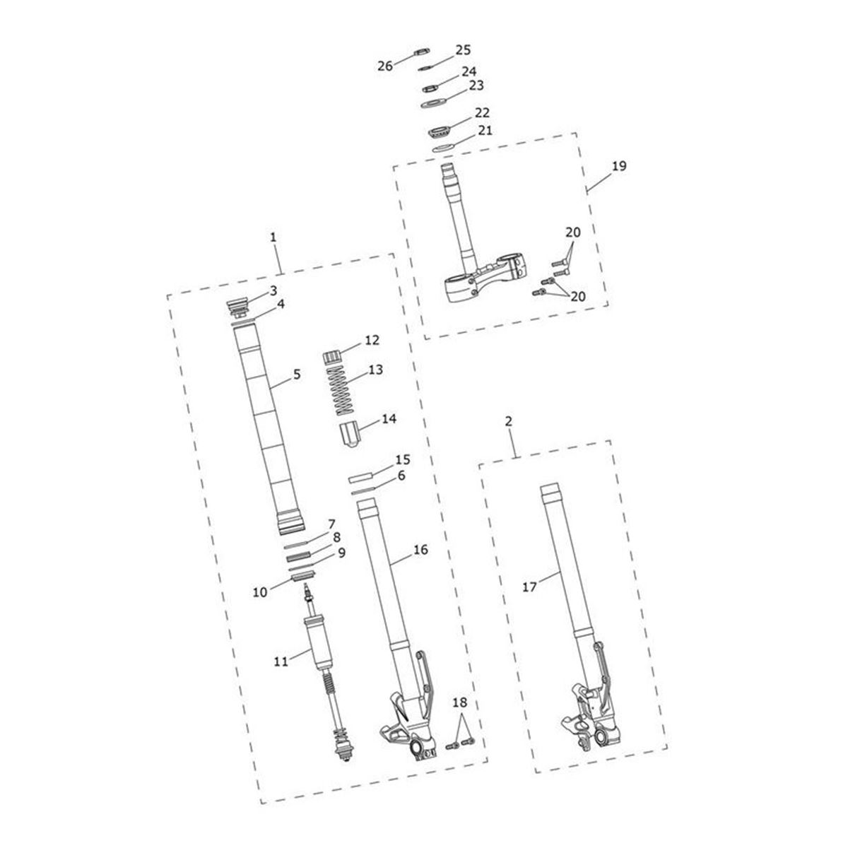 Bild von Fork Bolt, P/Comp