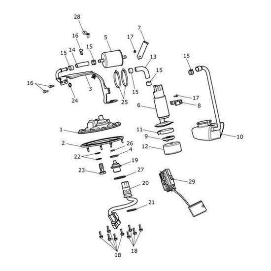 Bild von Formed Fuel Hose, E25