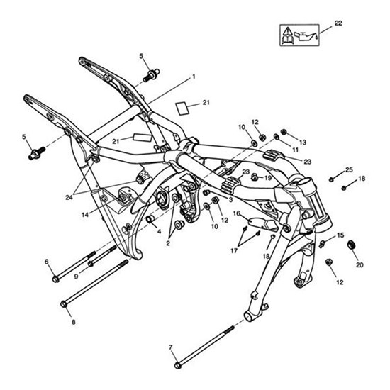 Bild von Frame Assy, RoW