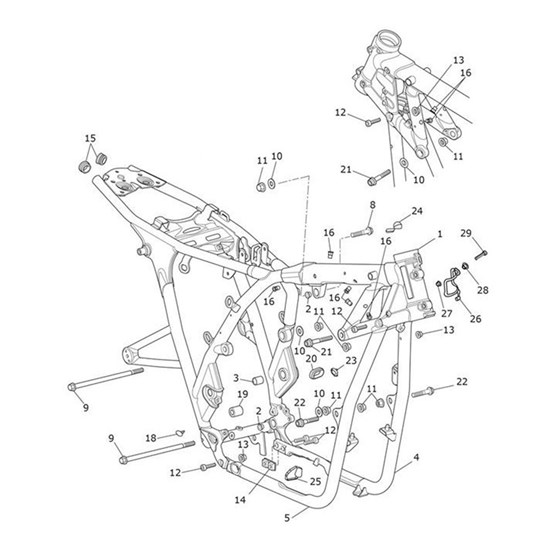 Bild von Frame Assy, Spares, A2