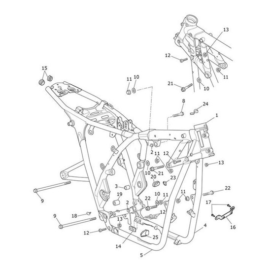 Bild von Frame Assy, World