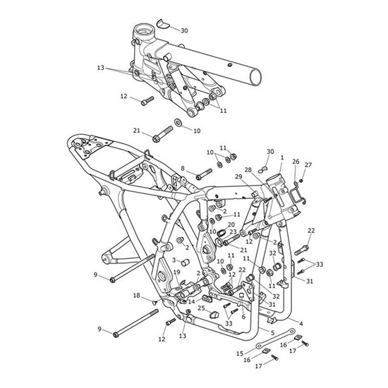 Bild von Frame Assy, World