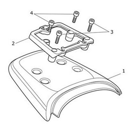 Bild von Frame Cowl, Solo Seat