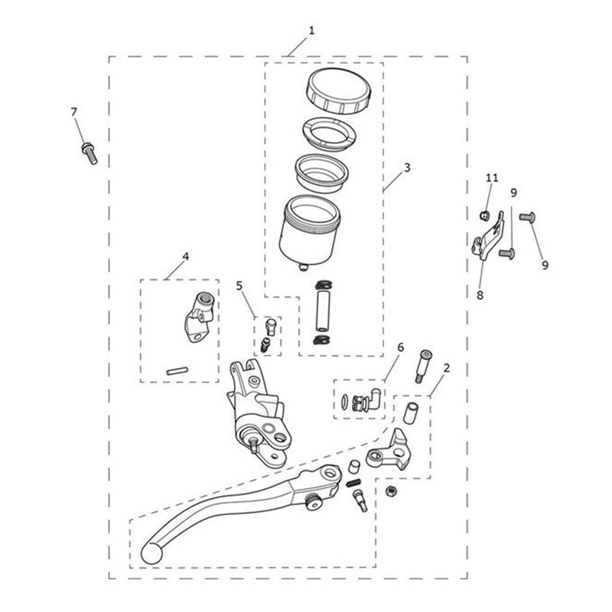 Bild von Front Brake Lever