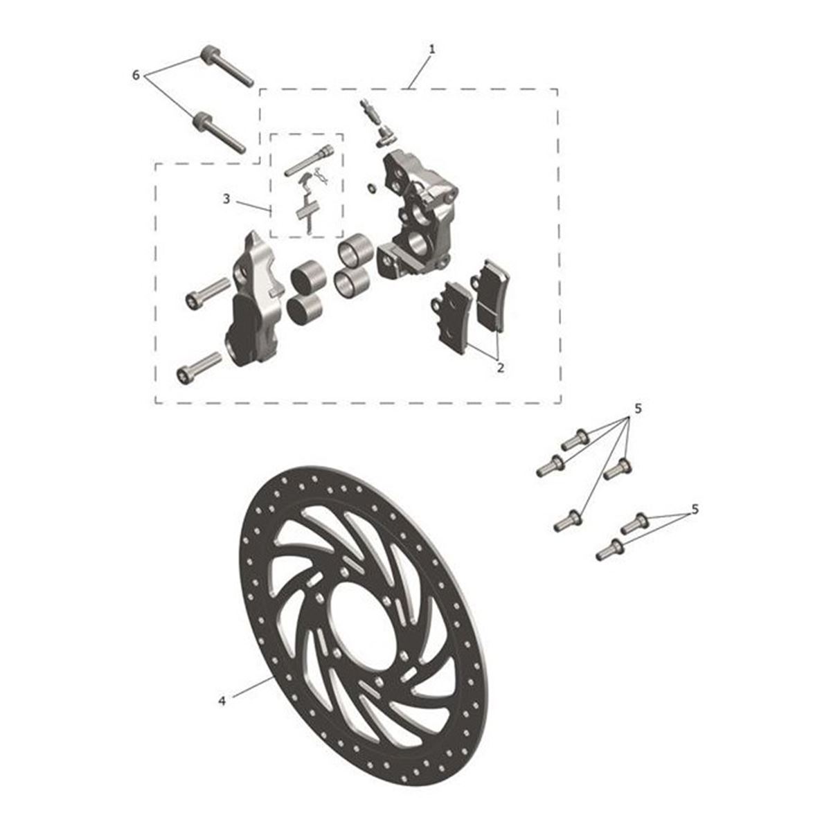 Bild von Front Caliper Assy