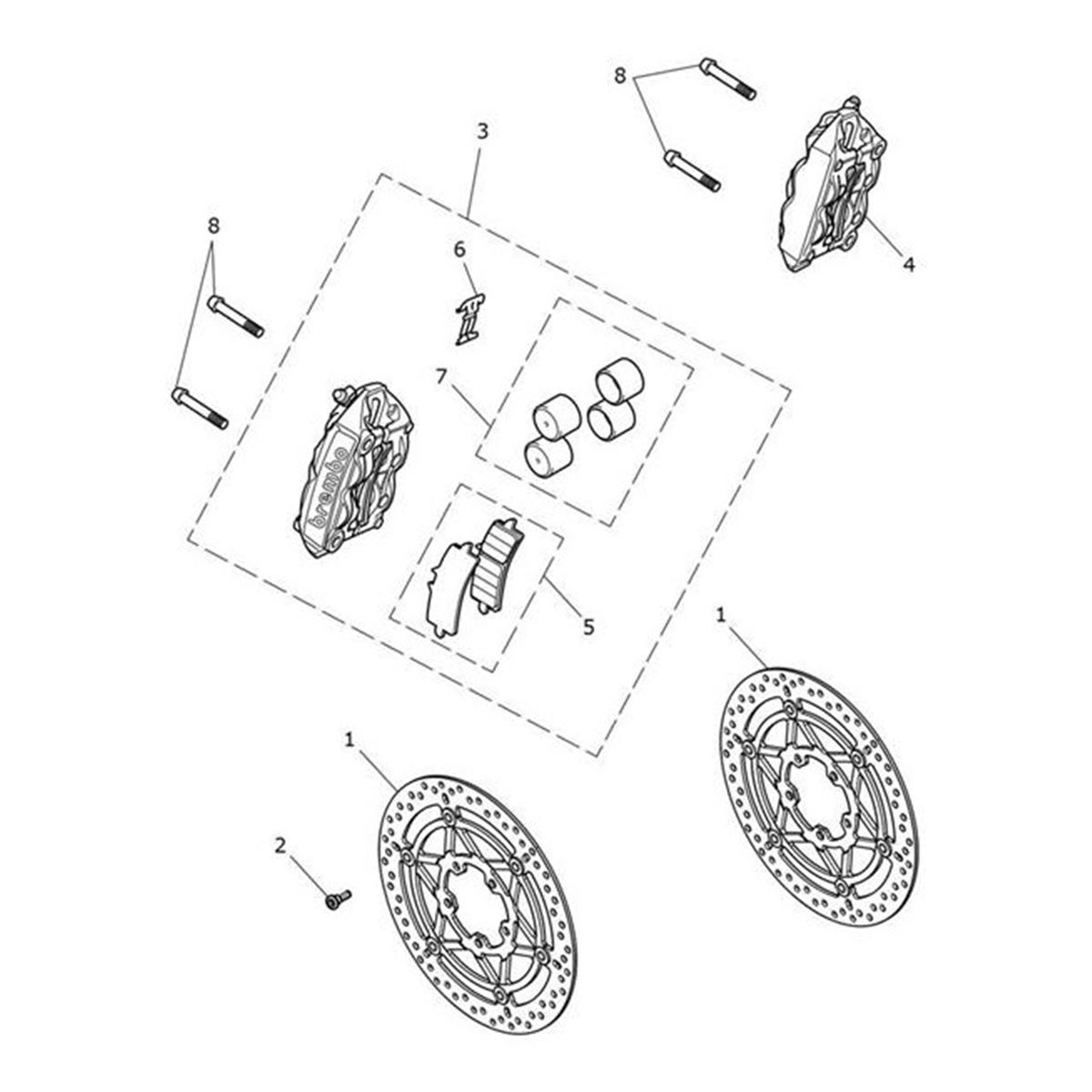 Bild von Front Disc Assy, Dia 320
