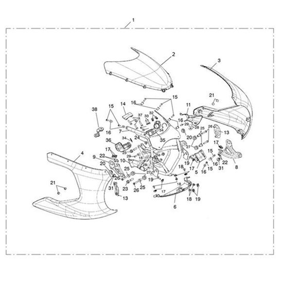 Bild von Front Fairing Kit