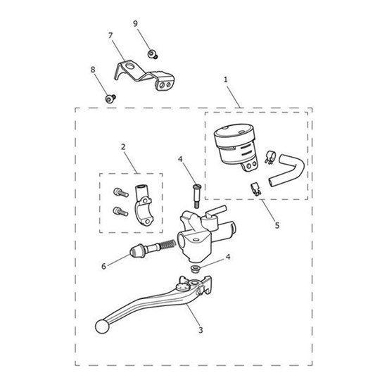 Bild von Front M/Cyl Assembly