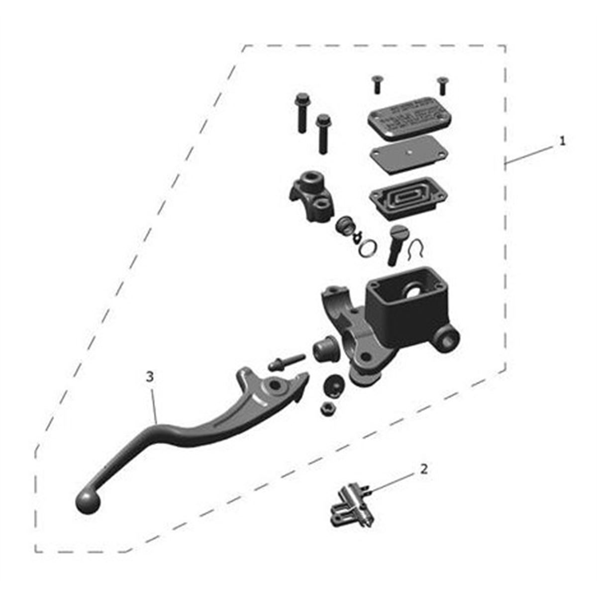 Bild von Front Master Cylinder Assy