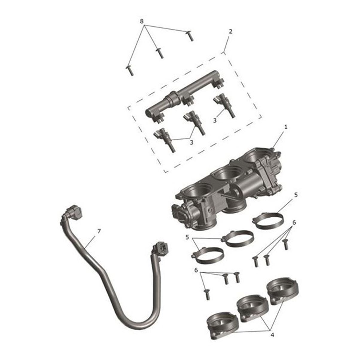 Bild von Fuel Rail Assembly