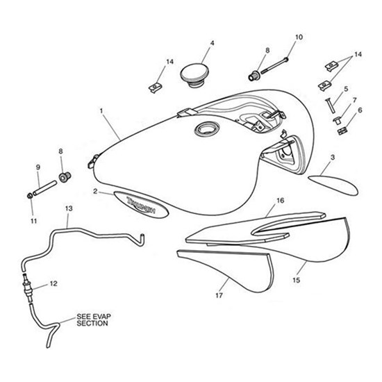 Bild von Fuel Tank, Assy, Spares