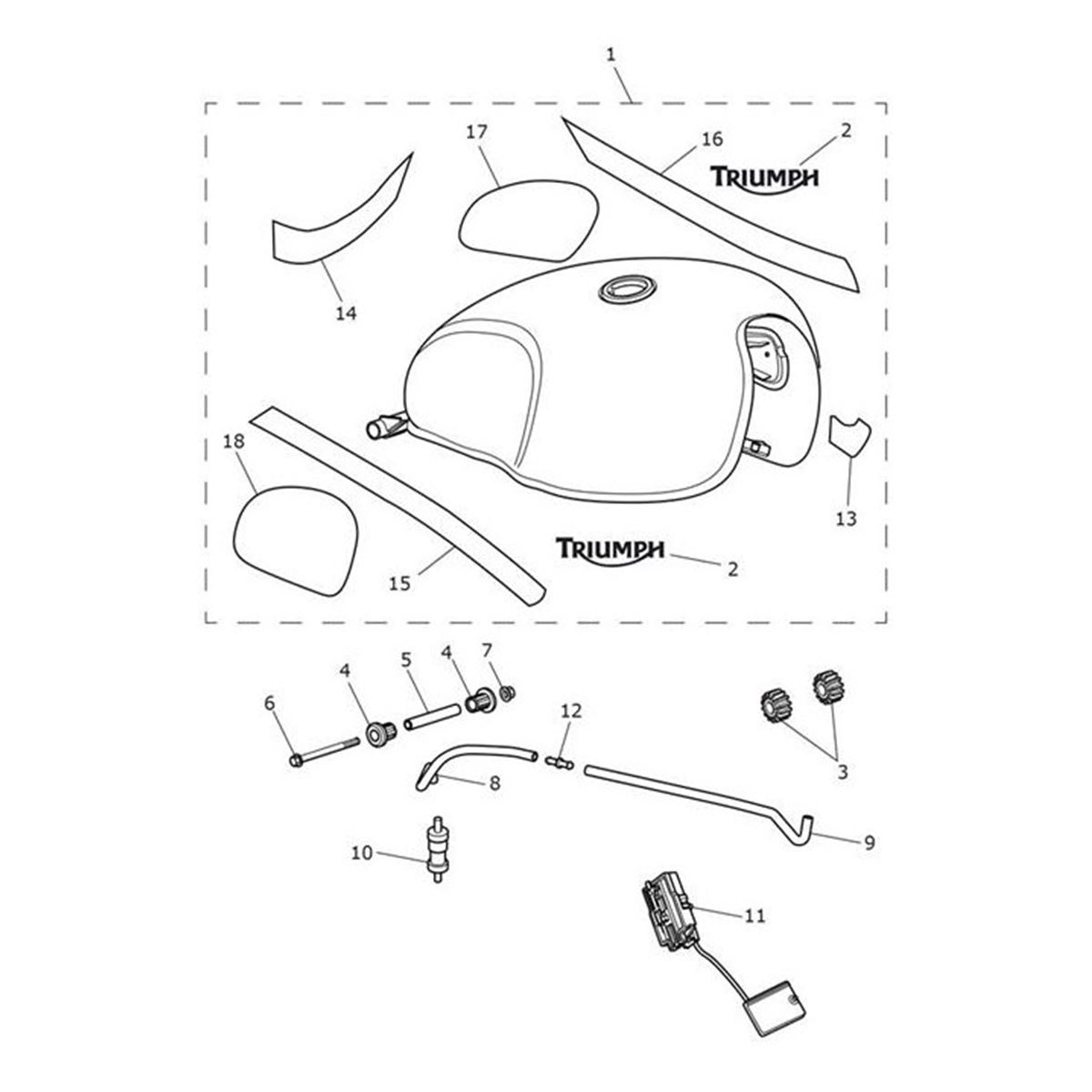 Bild von Fuel Tank Assembly