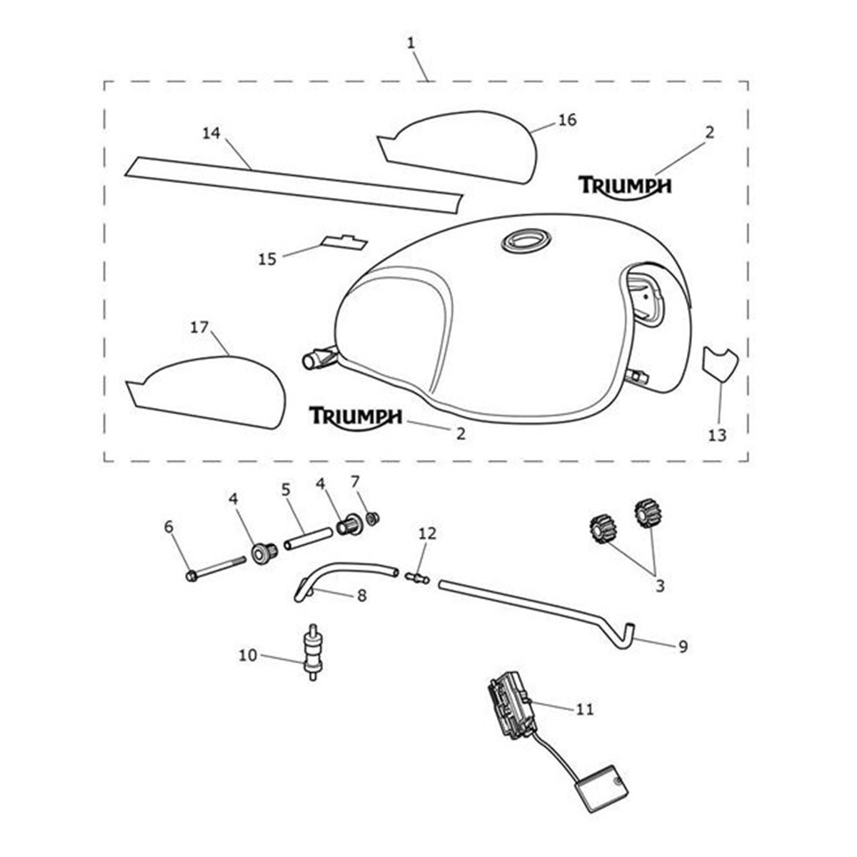 Bild von Fuel Tank Assembly