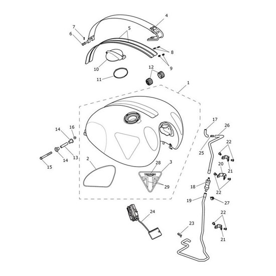 Bild von Fuel Tank Assembly