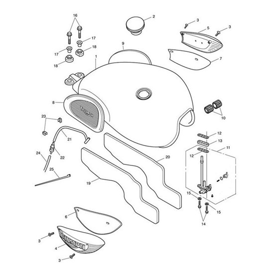 Bild von Fuel Tank Assy