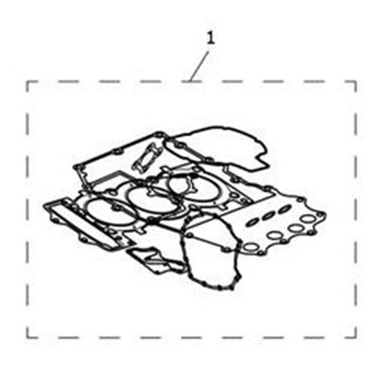 Bild von GASKET, BREATHER PLATE