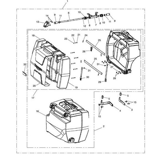 Bild von Gaiter, Pannier Link Bar